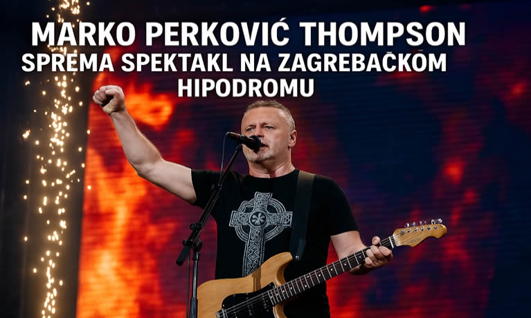 Marko Perković Thompson sprema spektakl na zagrebačkom Hipodromu: Više od koncerta, manje od mita